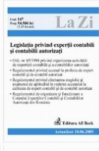 Legislatia privind expertii contabili contabilii