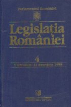 Legislatia Romaniei, 4, 1 octombrie - 31 decembrie 1998