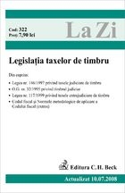 Legislatia taxelor de timbru (actualizat la 10.07.2008). Cod 322