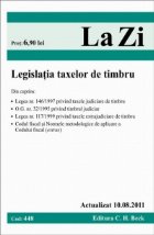 Legislatia taxelor de timbru. Cod 448 Actualizat la 10.08.2011