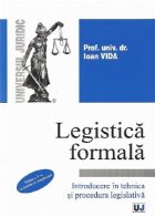 Legistica formala Editia revizuita completata
