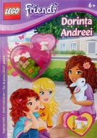 Lego Friends: Dorinta Andreei - superpoveste, jocuri amuzante. Set de piese LEGO gratuit.