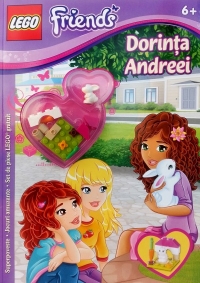 Lego Friends: Dorinta Andreei - superpoveste, jocuri amuzante. Set de piese LEGO gratuit.