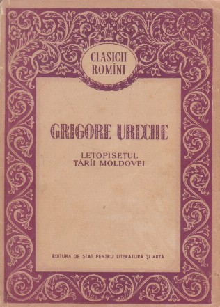 Letopisetul Tarii Moldovei (Editie 1958)