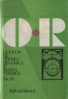Lexicon termodinamica masini termice Volumul
