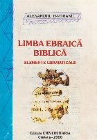 Limba ebraica biblica Elemente gramaticale