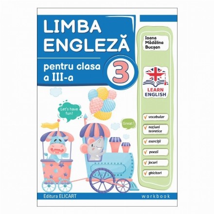 Limba engleza pentru clasa 3. Workbook