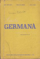 Limba Germana. Manual pentru clasa a VIII-a, Scoala generala de 8 ani