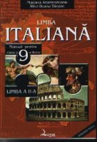 Limba italiana. Manual pentru clasa a IX-a liceu - limba a II-a