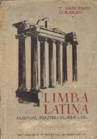 Limba Latina - Manual pentru clasa a IX-a