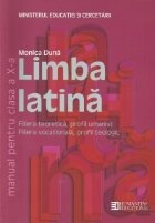 Limba latina Manual pentru clasa