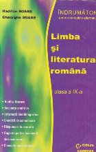 Limba literatura romana Clasa Indrumator