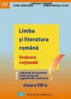 Limba si literatura romana - Evaluare Nationala