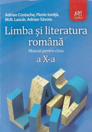 Limba si literatura romana, Manual pentru clasa a X-a