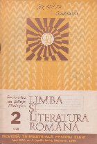 Limba literatura romana 2/1988 Revista
