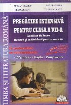 Limba literatura romana Pregatire intensiva