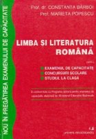 Limba literatura romana pentru examenul