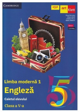 Limba moderna 1. Engleza. Caietul elevului. Clasa a V-a