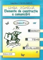 Limba romana Elemente constructie comunicarii