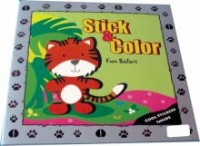 Lipeste si coloreaza - Safari Vesel