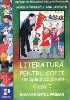 Literatura pentru copii - disciplina optionala (clasa I)