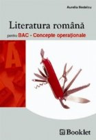 Literatura romana Bac Concepte operationale