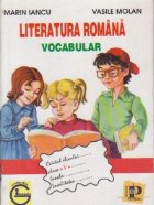 Literatura romana Vocabular Anexa manualul