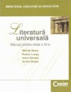 Literatura universala. Manual pentru clasa a XI-a