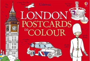 London postcards to colour