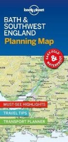 coperta Lonely Planet Bath & Southwest England Planning Map
