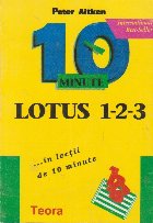 Lotus 1-2-3 in lectii de 10 minute