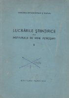 Lucrarile stiintifice ale Institutului de Mine Petrosani