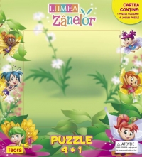 Lumea zanelor. Puzzle 4+1