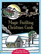 Magic painting Christmas cards