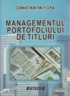 Managementul portofoliului titluri