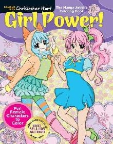 Manga Artist's Coloring Book: Girl Power!