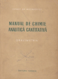Manual de chimie analitica cantitativa - Gravimetria