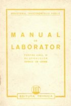 Manual laborator pentru anul scoalelor