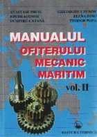 Manualul ofiterului mecanic maritim, Volumul al II-lea