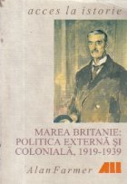 MAREA BRITANIE: POLITICA EXTERNA SI COLONIALA, 1919-1939