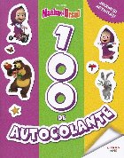 Masha şi Ursul : 100 de autocolante,jocuri şi activităţi