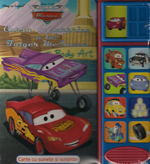 MASINI - CURSA CU SURPRIZE A LUI FULGER MCQUEEN - CU SUNETE