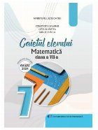 Matematică : caietul elevului pentru clasa a VII-a