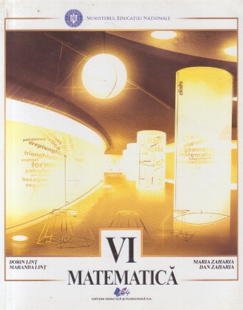 Matematică. Manual pentru clasa a VI-a