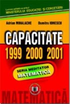 MATEMATICĂ Teste CAPACITATE 1999 2000
