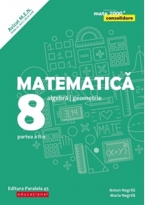 Matematica. Algebra, geometrie. Clasa a VIII-a. Consolidare. Partea a II-a