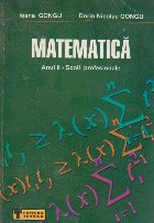 Matematica, Anul II - Scoli profesionale