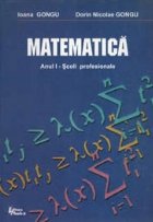 Matematica Anul Scoli profesionale