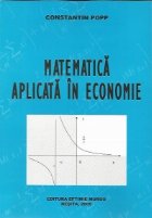 Matematica aplicata economie