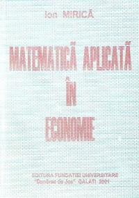 Matematica aplicata in economie